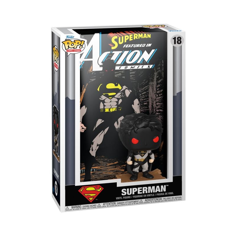 gothicana by emp "Action Comics #644 (Comic Cover) Vinyl Figurine 18" Funko Pop multicolour by Superman