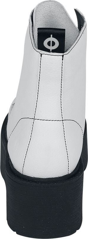 Gothicana By Emp "Adara Vegan" Boot White-black By Altercore