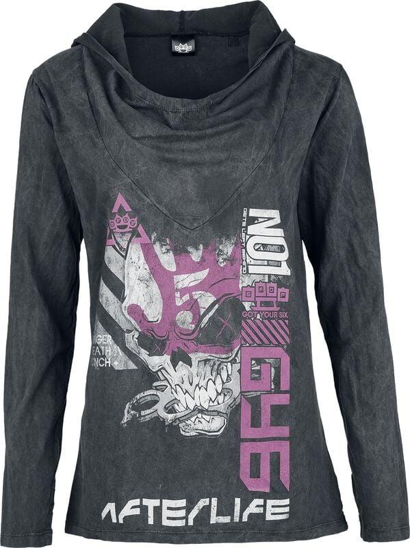 gothicana by emp "AfterLife" Long-sleeve Shirt grey by Five Finger Death Punch