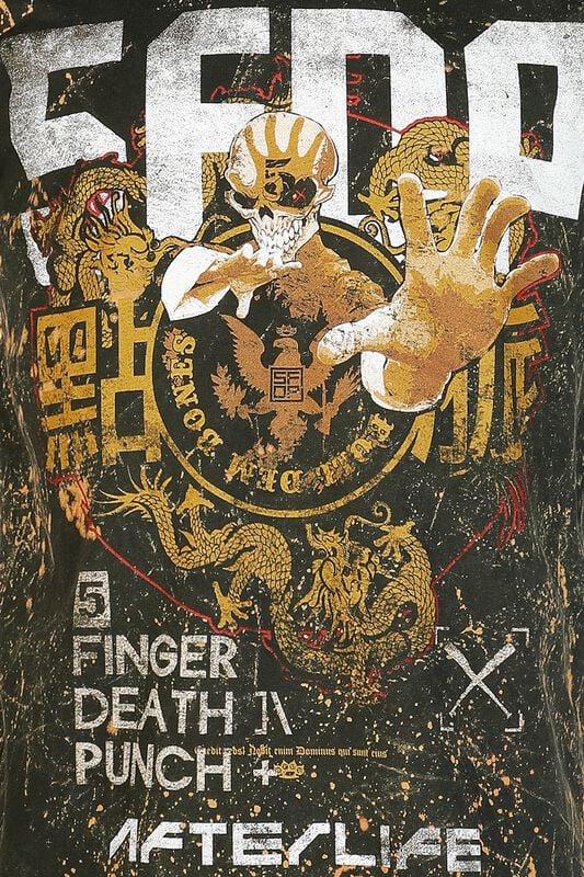 Gothicana By Emp "AfterLife" T-Shirt Multicolour By Five Finger Death Punch