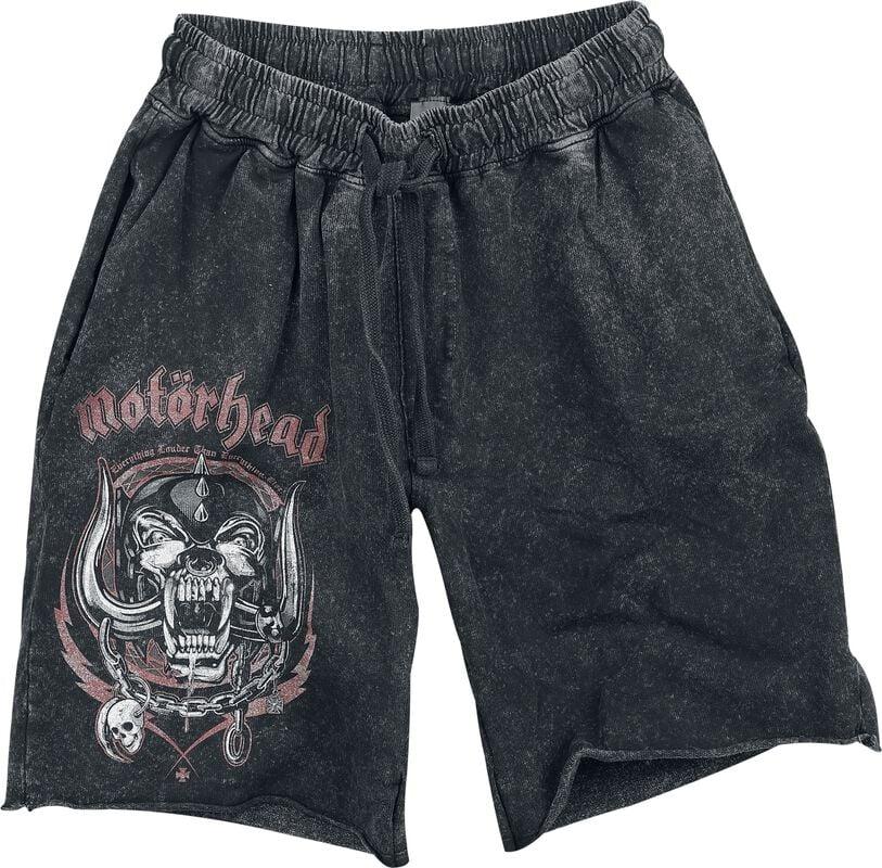 gothicana by emp "Aggressive" Shorts grey by Motörhead