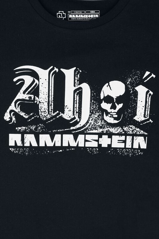 Gothicana By Emp "Ahoi" Long-sleeve Shirt Black-white By Rammstein