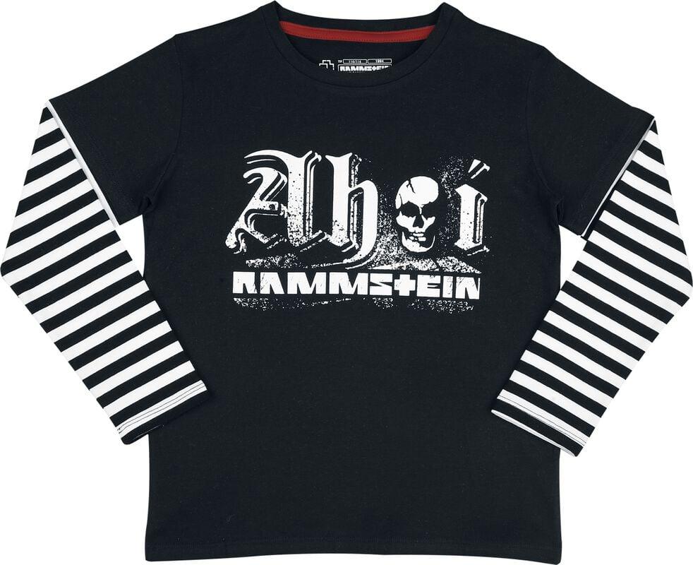 gothicana by emp "Ahoi" Long-sleeve Shirt black-white by Rammstein