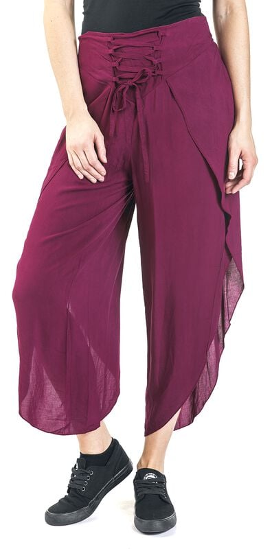 Gothicana By Emp "Akayla Trousers" Cloth Trousers Lilac By Innocent