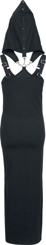 Gothicana By Emp "Akia Dress" Maxi Dress Black By Poizen Industries