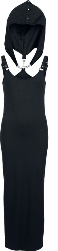 gothicana by emp "Akia Dress" Maxi Dress black by Poizen Industries