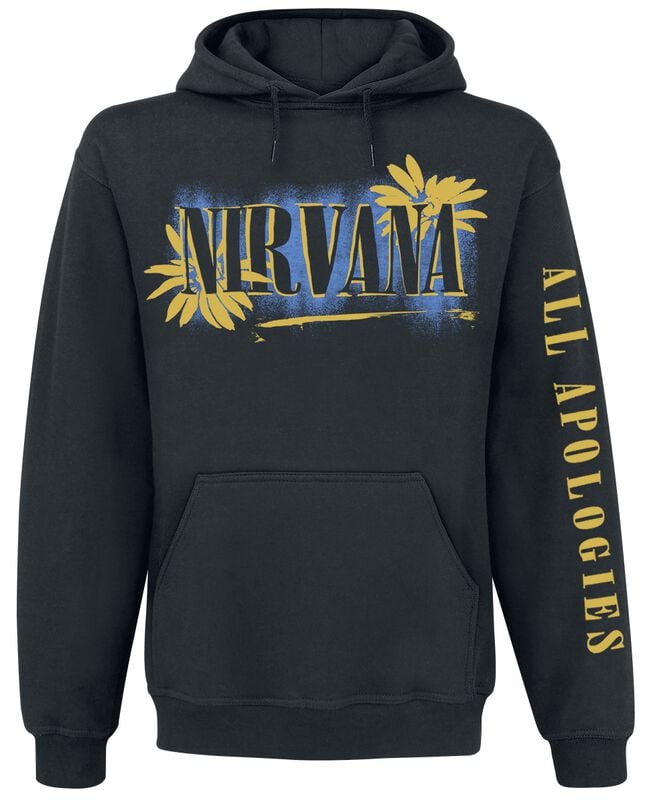 gothicana by emp "All Apologies" Hoodie black by Nirvana