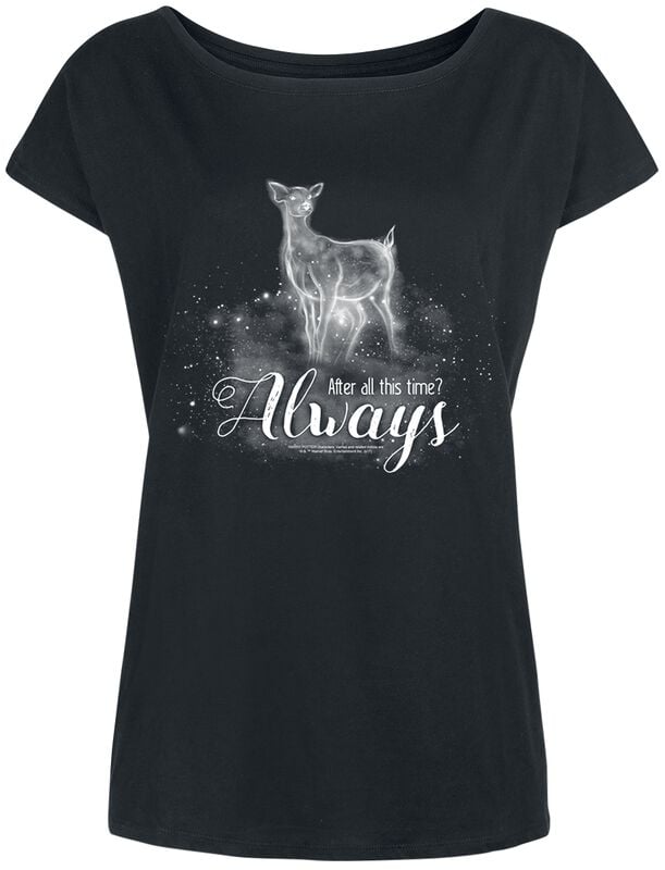 Gothicana By Emp "Always" T-Shirt Black By Harry Potter
