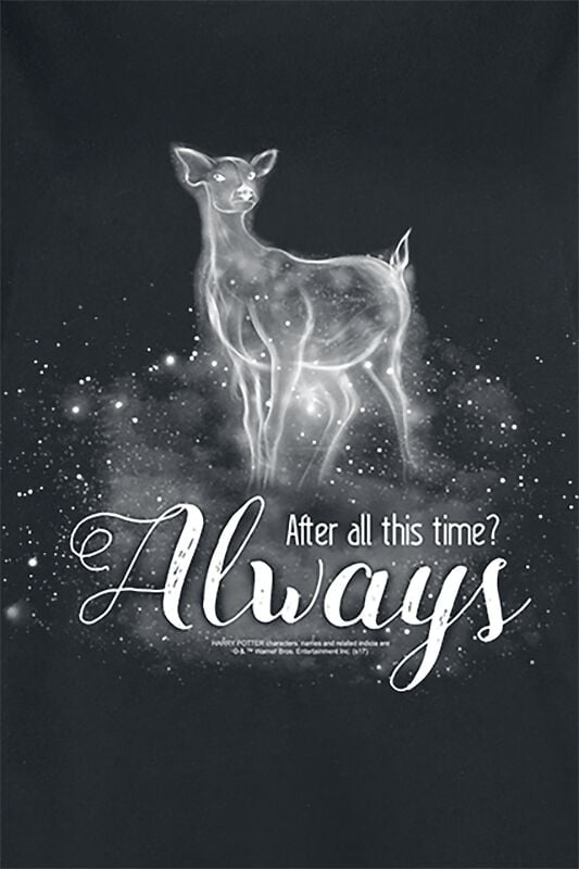 Gothicana By Emp "Always" T-Shirt Black By Harry Potter