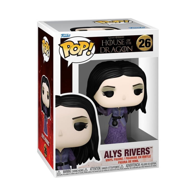 gothicana by emp "Alys Rivers Vinyl Figurine 26" Funko Pop by House Of The Dragon