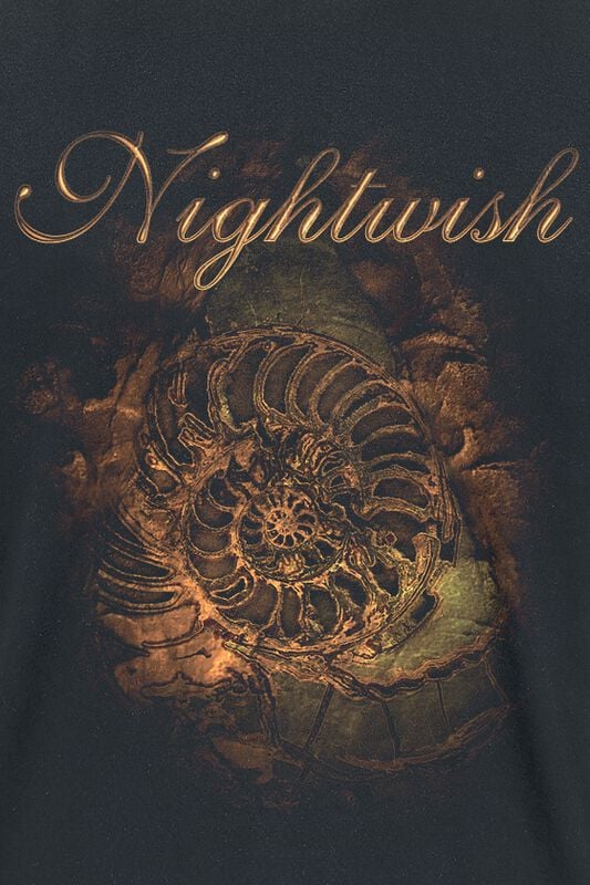 Gothicana By Emp "Ammonite" T-Shirt Black By Nightwish