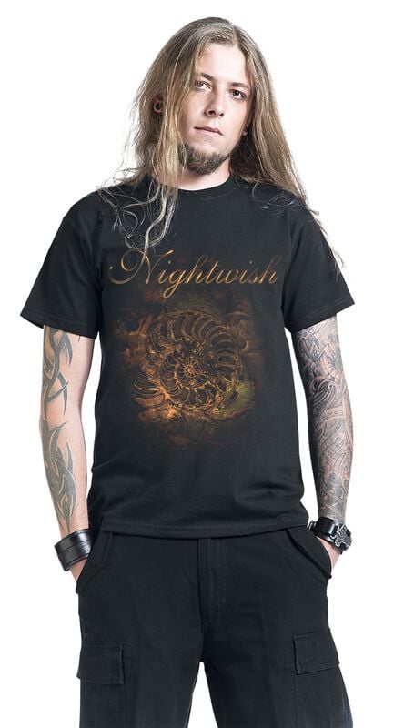 Gothicana By Emp "Ammonite" T-Shirt Black By Nightwish