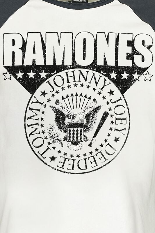 Gothicana By Emp "Amplified Collection - 3D Crest" Long-sleeve Shirt Multicolour By Ramones