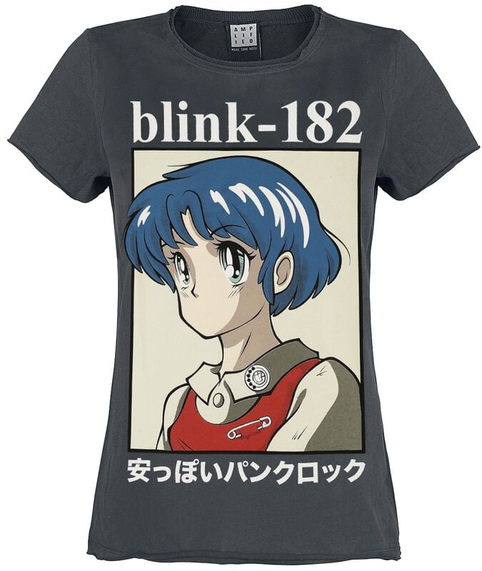 gothicana by emp "Amplified Collection - Anime" T-Shirt charcoal by Blink-182