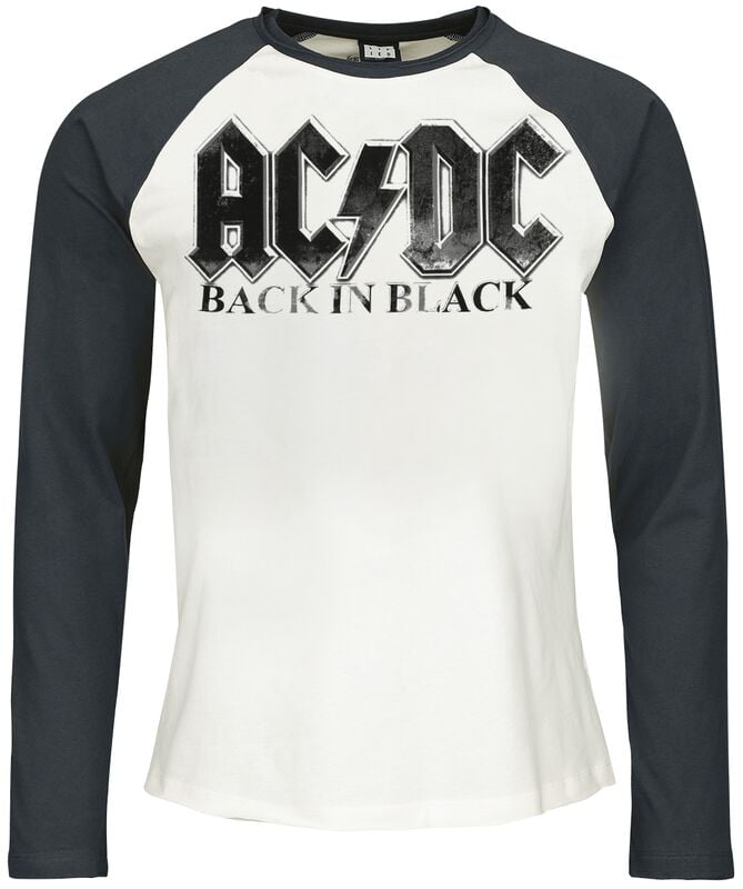 gothicana by emp "Amplified Collection - Back In Black" Long-sleeve Shirt multicolour by AC/DC