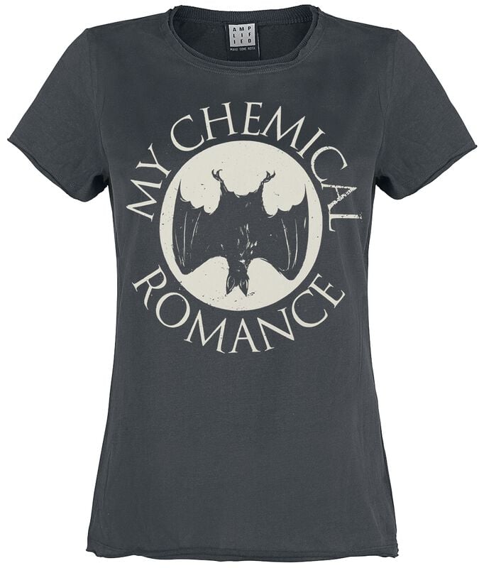 gothicana by emp "Amplified Collection - Bat" T-Shirt charcoal by My Chemical Romance