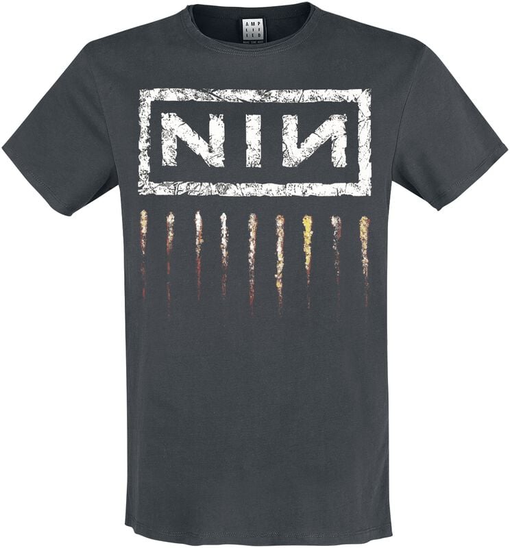 gothicana by emp "Amplified Collection - Downward Spiral" T-Shirt charcoal by Nine Inch Nails