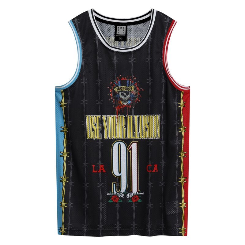gothicana by emp "Amplified Collection - Dust N Bones B Ball" Jersey multicolour by Guns N' Roses