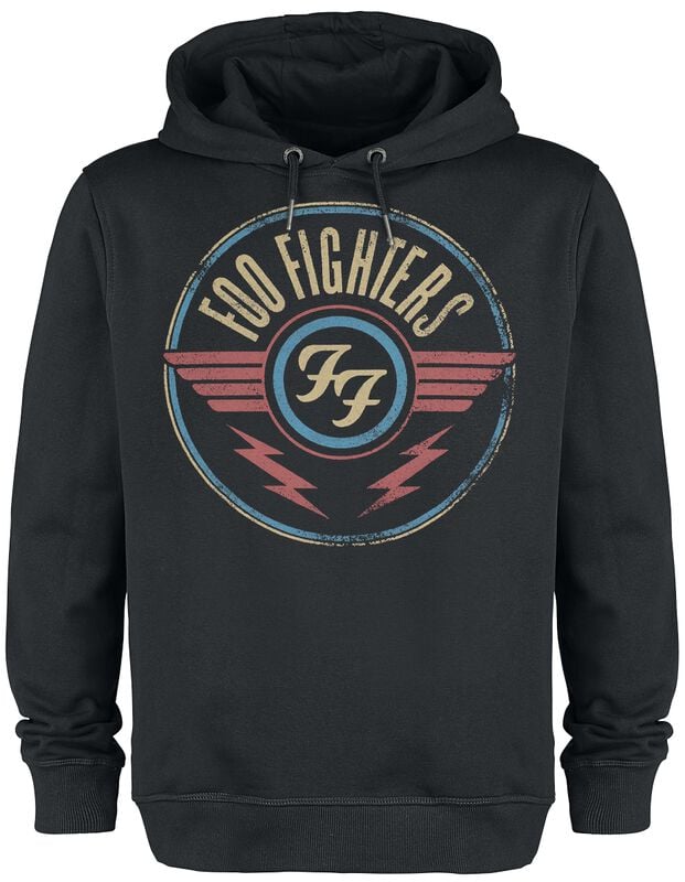 gothicana by emp "Amplified Collection - Foo Fighters Air" Hoodie black by Foo Fighters
