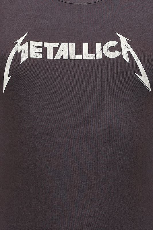 Gothicana By Emp "Amplified Collection - Logo" Body Charcoal By Metallica