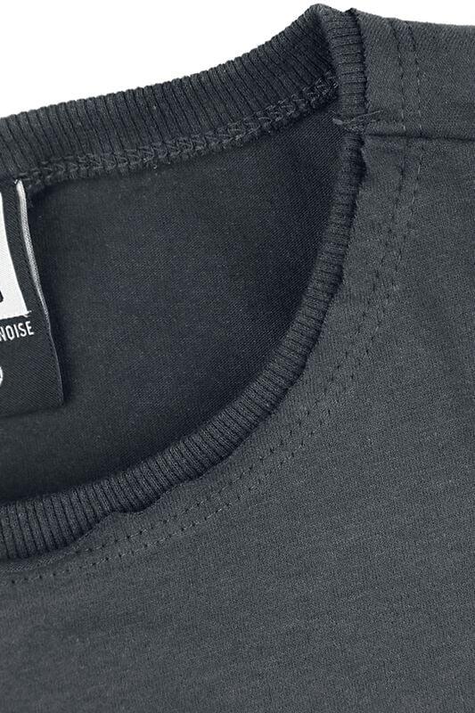 Gothicana By Emp "Amplified Collection - Logo" Top Charcoal By AC/DC