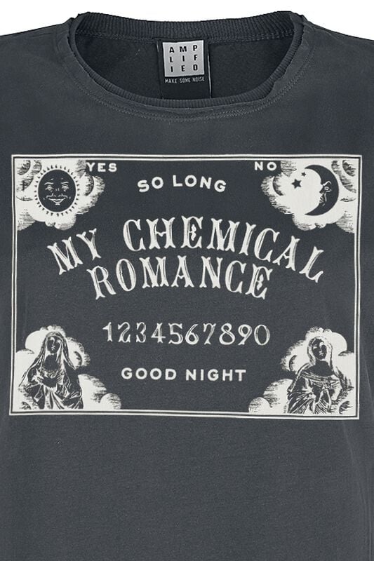 Gothicana By Emp "Amplified Collection - Ouija" T-Shirt Charcoal By My Chemical Romance