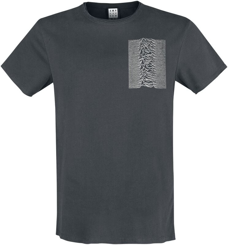 gothicana by emp "Amplified Collection - Pulsar Pocket Tracklist" T-Shirt charcoal by Joy Division