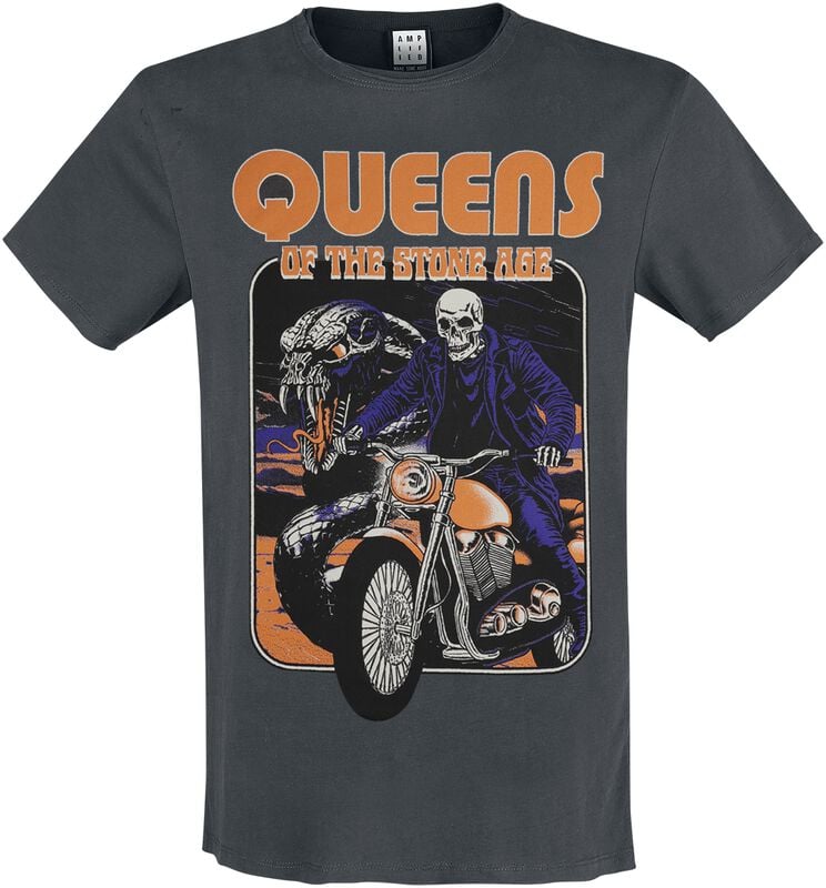 gothicana by emp "Amplified Collection - Rider" T-Shirt charcoal by Queens Of The Stone Age