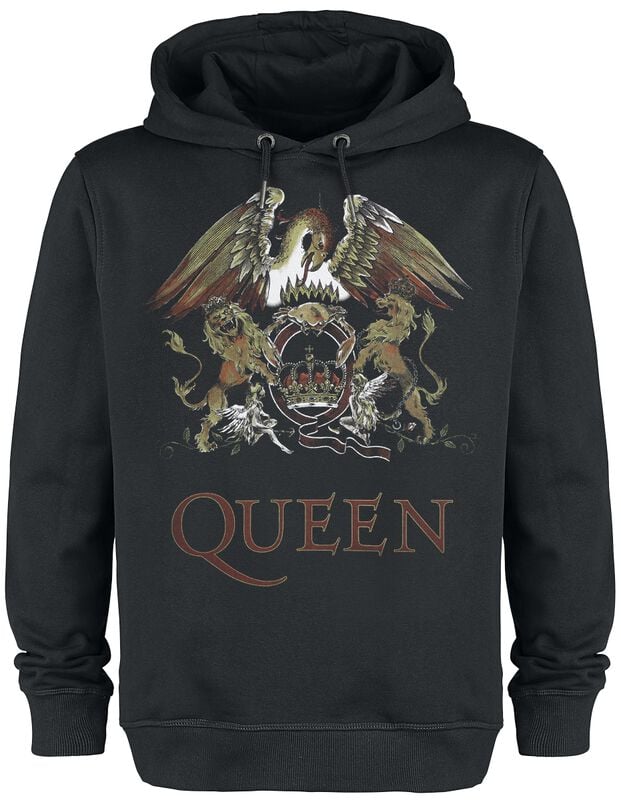 gothicana by emp "Amplified Collection - Royal Crest" Hoodie black by Queen