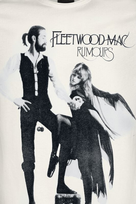 Gothicana By Emp "Amplified Collection - Rumours" T-Shirt Off White By Fleetwood Mac
