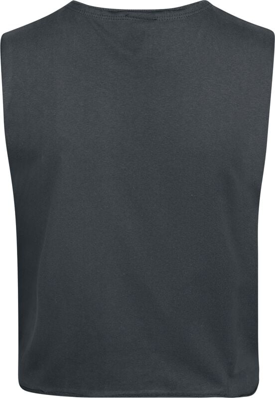 Gothicana By Emp "Amplified Collection - Tiger" Top Charcoal By Linkin Park