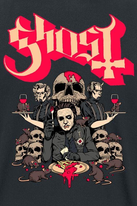 Gothicana By Emp "Amuse Bouche" T-Shirt Black By Ghost
