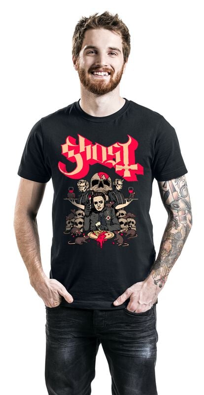 Gothicana By Emp "Amuse Bouche" T-Shirt Black By Ghost