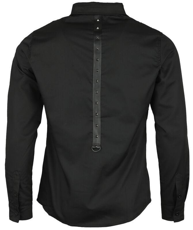 Gothicana By Emp "Andras T-shirt" Longsleeve Black By Banned Alternative