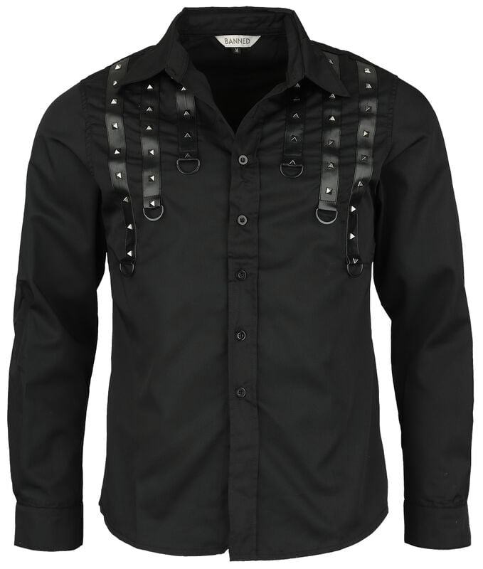 gothicana by emp "Andras t-shirt" Longsleeve black by Banned Alternative