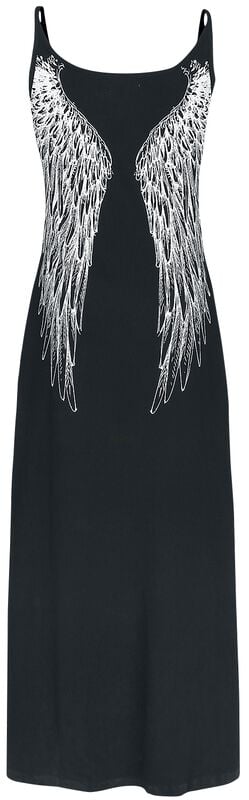 Gothicana By Emp "Angel Dress" Maxi Dress Black By Innocent