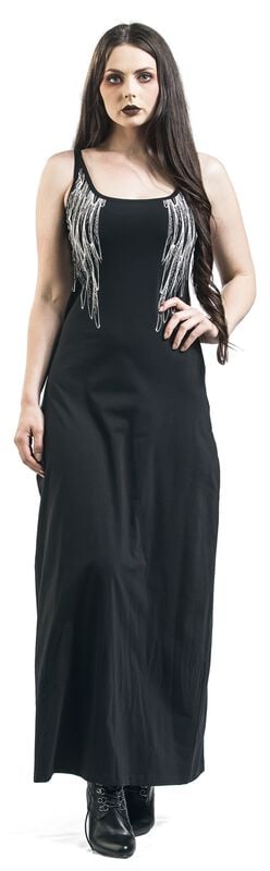 Gothicana By Emp "Angel Dress" Maxi Dress Black By Innocent