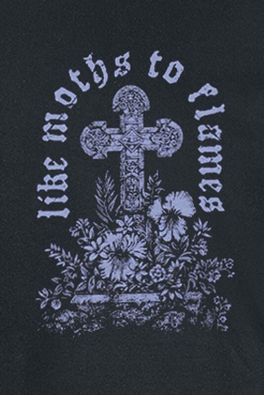 Gothicana By Emp "Angel Weep" T-Shirt Black By Like Moths To Flames