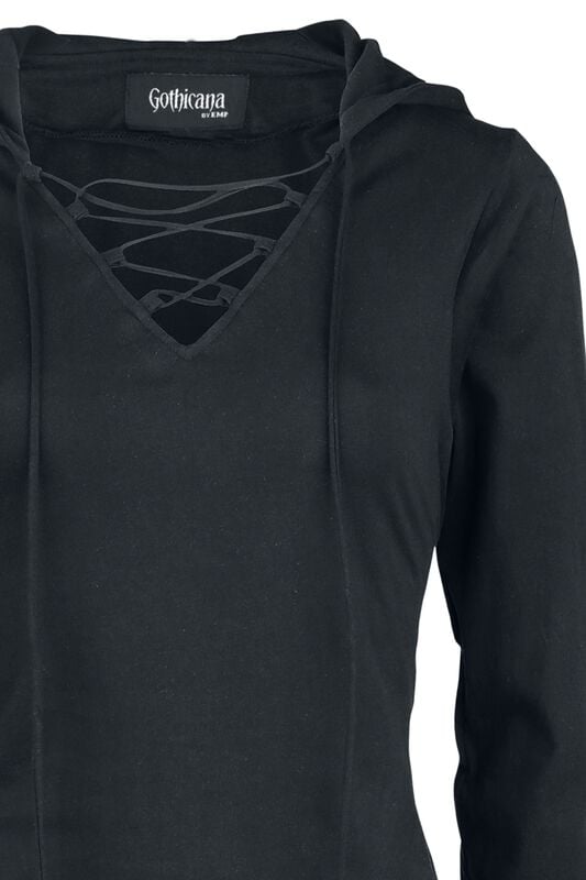 Gothicana By Emp "Angels Fall" Midi Dress Black By Gothicana By EMP