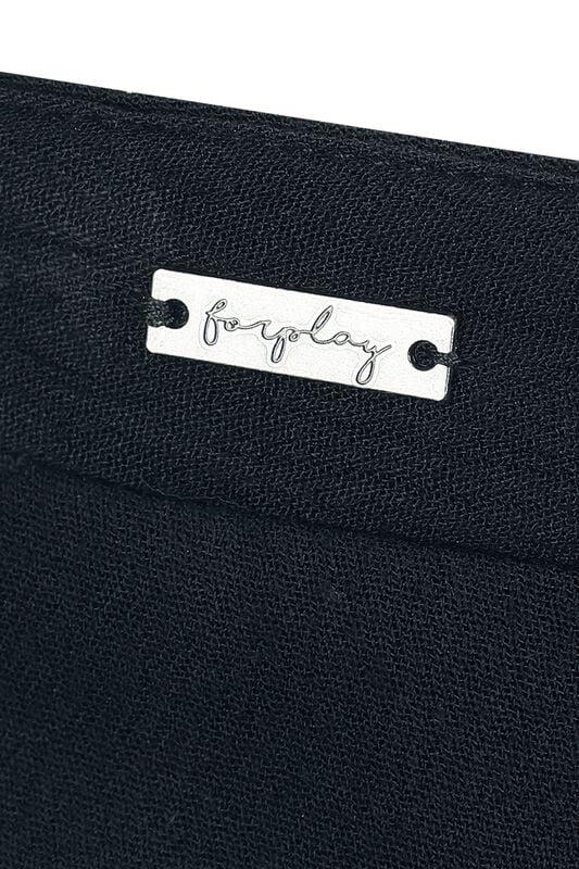 Gothicana By Emp "ANNE" Cloth Trousers Black By Forplay