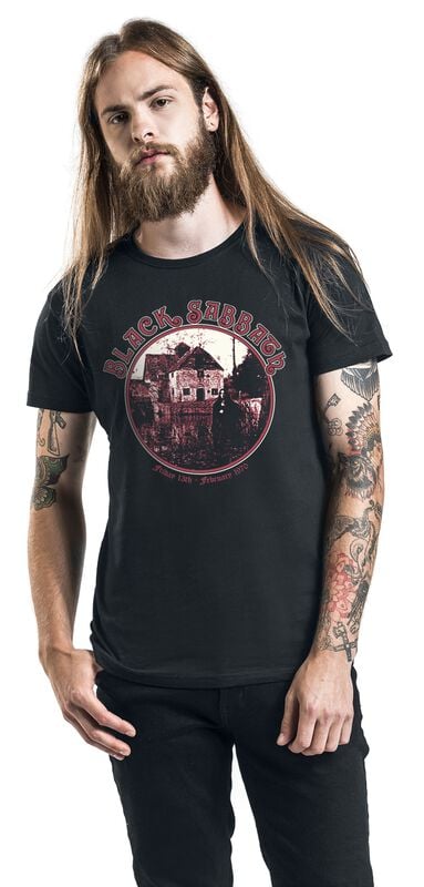 Gothicana By Emp "Anniversary House" T-Shirt Black By Black Sabbath