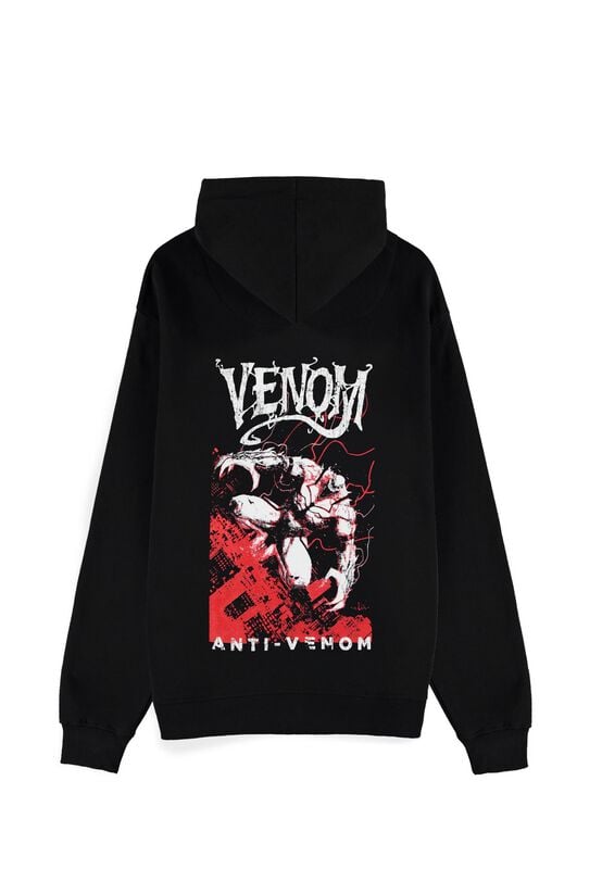 Gothicana By Emp "Anti Venom" Hoodie Jacket Black By Venom (Marvel)