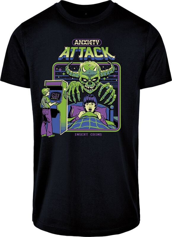 gothicana by emp "Anxiety Attack" T-Shirt black by Steven Rhodes