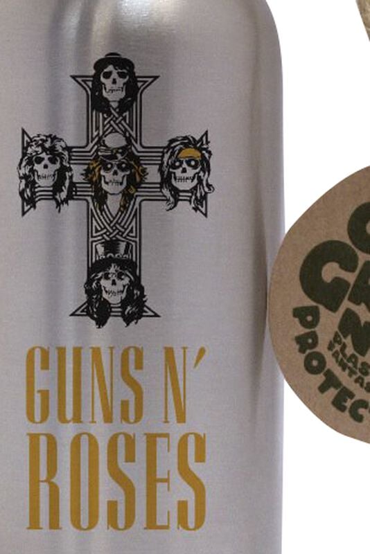 Gothicana By Emp "Appetite For Destruction Logo" Drinking Bottle Multicolour By Guns N' Roses