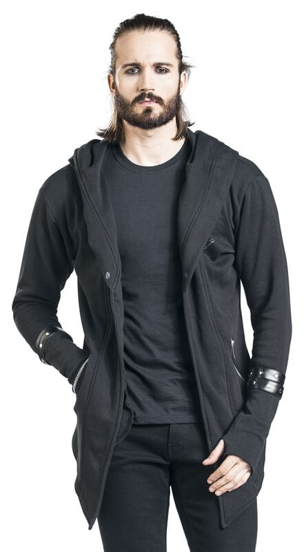 Gothicana By Emp "Archer Hood" Cardigan Black By Vixxsin