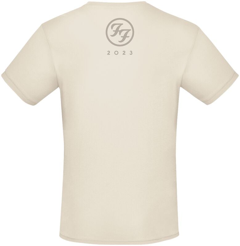 Gothicana By Emp "Are You Feeling" T-Shirt Natural By Foo Fighters