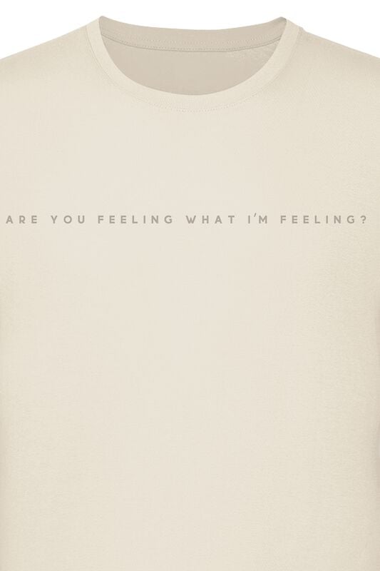 Gothicana By Emp "Are You Feeling" T-Shirt Natural By Foo Fighters