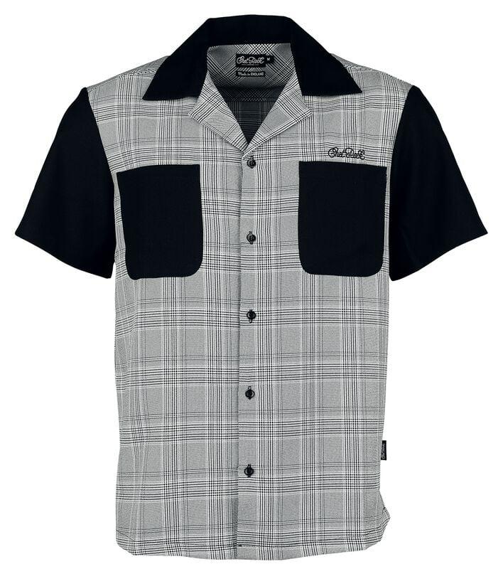 gothicana by emp "Arlo Shirt" Short-sleeved Shirt black-white by Chet Rock