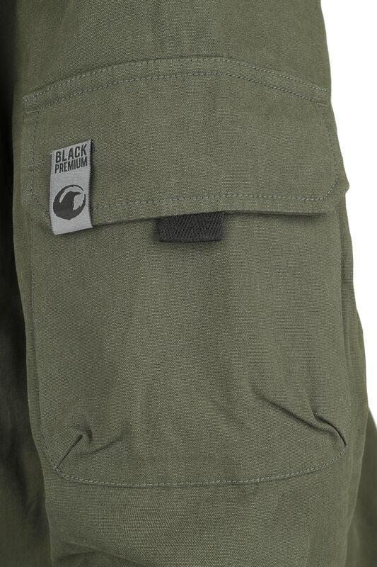 Gothicana By Emp "Army Field Jacket" Between-seasons Jacket Olive By Black Premium By EMP