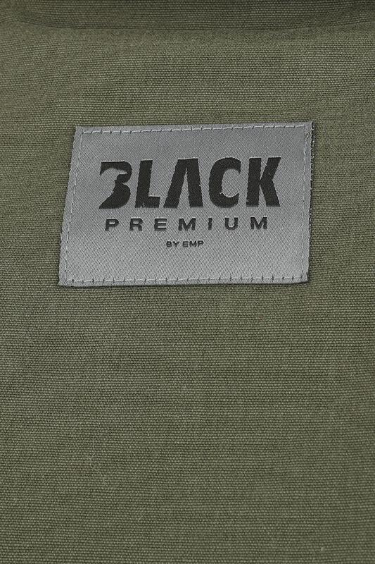 Gothicana By Emp "Army Field Jacket" Between-seasons Jacket Olive By Black Premium By EMP